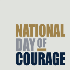 National day of courage logo